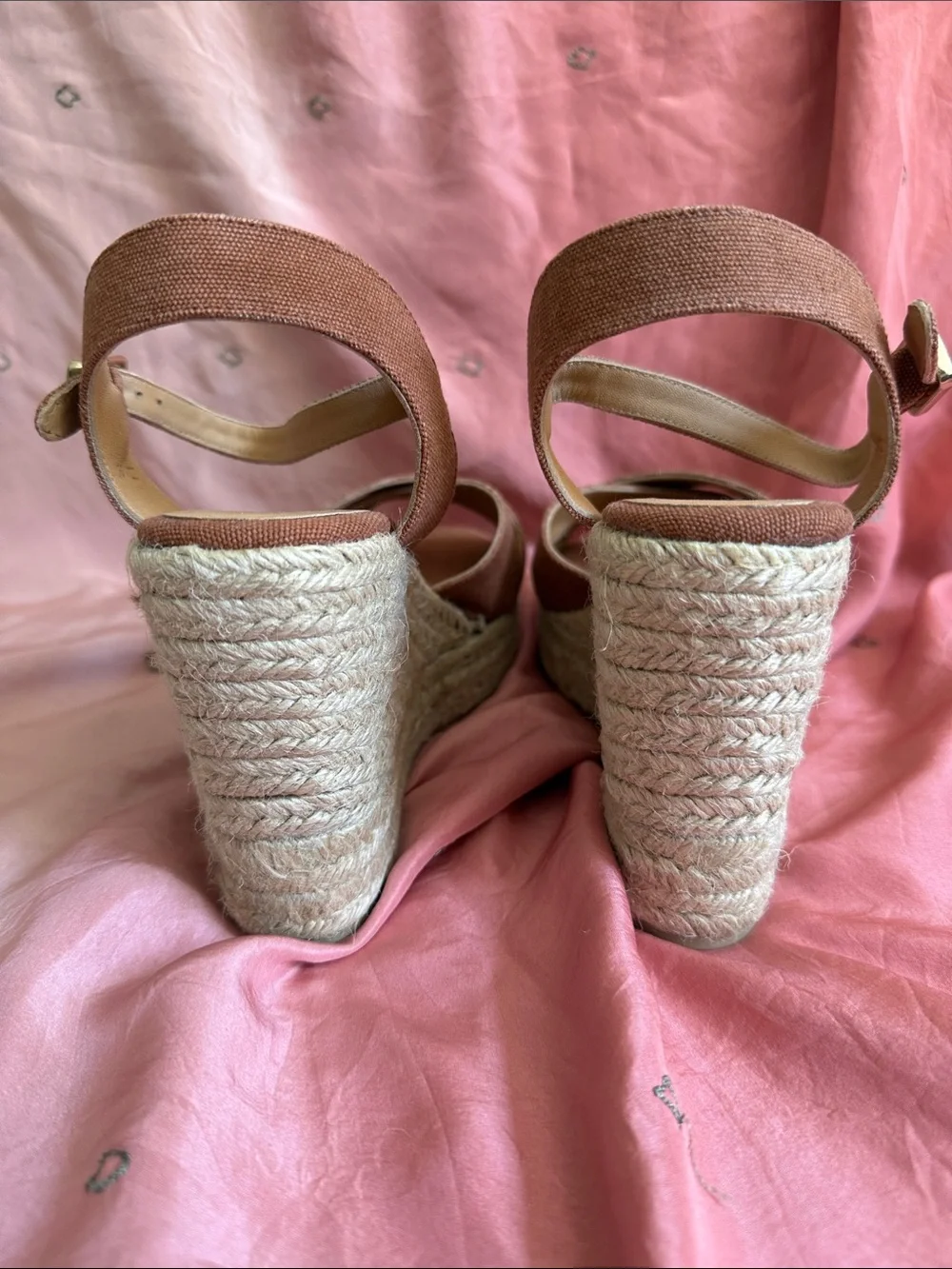 Castaner “Blaudell” Rust Color Iconic Espadrille,  Size 39/8 EUC - Worn Once